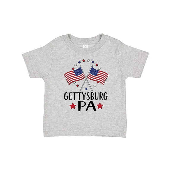 Inktastic Gettysburg Pennsylvania USA Boys or Girls Toddler T-Shirt