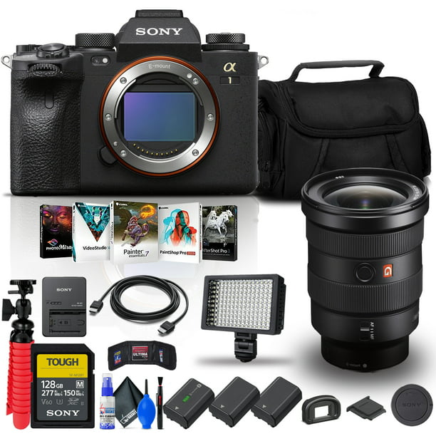 melk Minnaar leerplan Sony Alpha 1 Mirrorless Camera (Body) + Sony FE 16-35mm f/2.8 GM Lens -  Bundle - Walmart.com