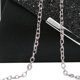 thumbnail image 2 of Btafrte Bolso Tipo Sobre Con Cadena Y Lentejuelas Bolso Noche Precioso Monedero para Banquetes (negro), 2 of 6
