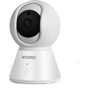 XODO WiFi 1080p HD Home Security Camera System, Indoor Wireless Camera with Night Vision & 2-Way Audio, White