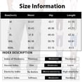 thumbnail image 4 of Nestiefly Cargo Sweatpants for Men Straight Wide Leg Baggy Pants High Rise Elastic Jogger Sweatpant Stretch Trouser with Pockets Z-Black XL, 4 of 9