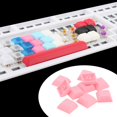 thumbnail image 3 of Esquirla 10 Pack DIY Transparent Keycaps Set Mechanical Keyboards PBT Gaming Keyboard Key Pink, 3 of 8