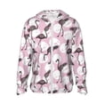 thumbnail image 2 of Lsque Pineapple Flamingo UPF 50+ Lightweight Sun Protection Men's Women's Long Sleeve Shirt, Hoodie Performance -Medium, 2 of 9