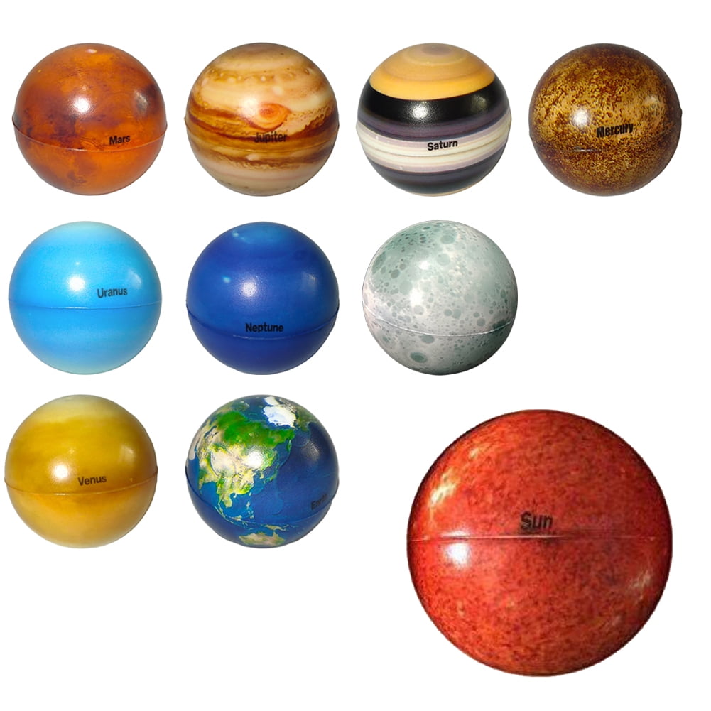 Sunned balls. Universalball Planetball.