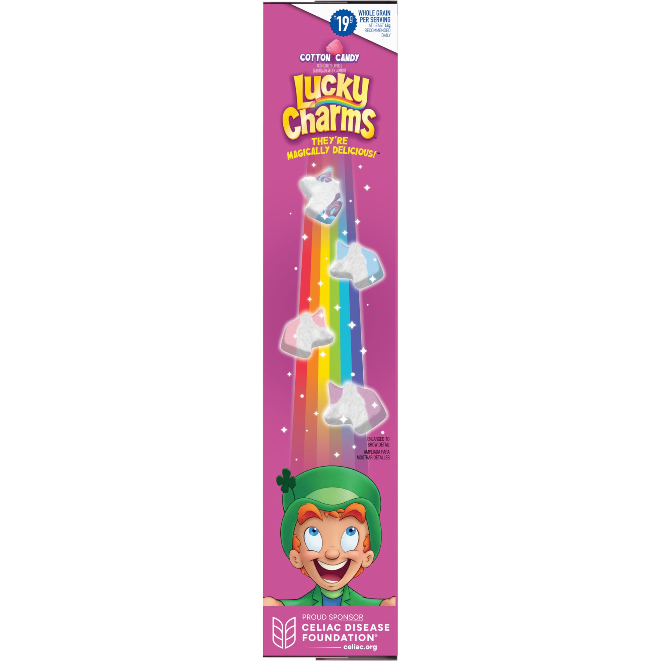 Lucky Charms Unicorn Magic Breakfast Cereal Family Size