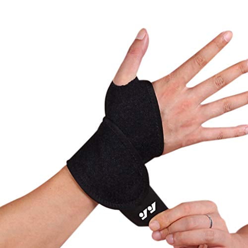 Wrist Brace for Ganglion Cyst, Arthritis, Carpal Tunnel, Breathable Sport/Fitness Wrist Support