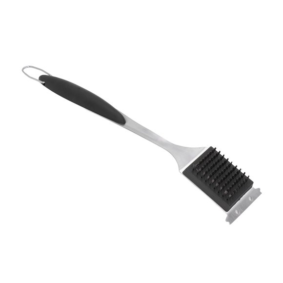 Jadeshay Grill Brush ? Stainless Steel ?Long Handle?No Scratch Cleaning?Portable Brushes for BBQ Grilling