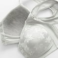 thumbnail image 5 of Tqyyweavej for Older Women, Daisy Bras, Full Coverage Front Close Supportive Bras, Lightly Lined Cotton No Underwire Bras for Women, 5 of 9
