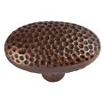 thumbnail image 1 of The Copper Factory Solid Cast Copper Large Oval Knob in Antique Finish - CF106AN, 1 of 1