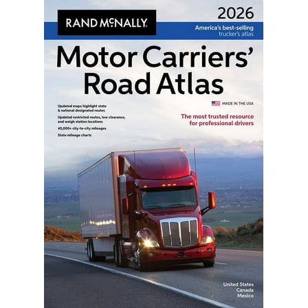 2026 Rand McNally Motor Carriers Road Atlas, (Paperback)