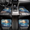 thumbnail image 7 of Naloa Ocean View Bedroom Car Foot Mat Set of 4 Pieces - Universal Floor Liner Neoprene Full Set Floor Mats for Cars Trucks SUV, 7 of 7