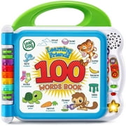 LeapFrog Learning Friends 100 Words Book Frustration Free Packaging, Green