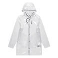 thumbnail image 1 of STUTTERHEIM Unisex Stockholm Classic Raincoat  Stripe Reflective  X-Small, 1 of 2