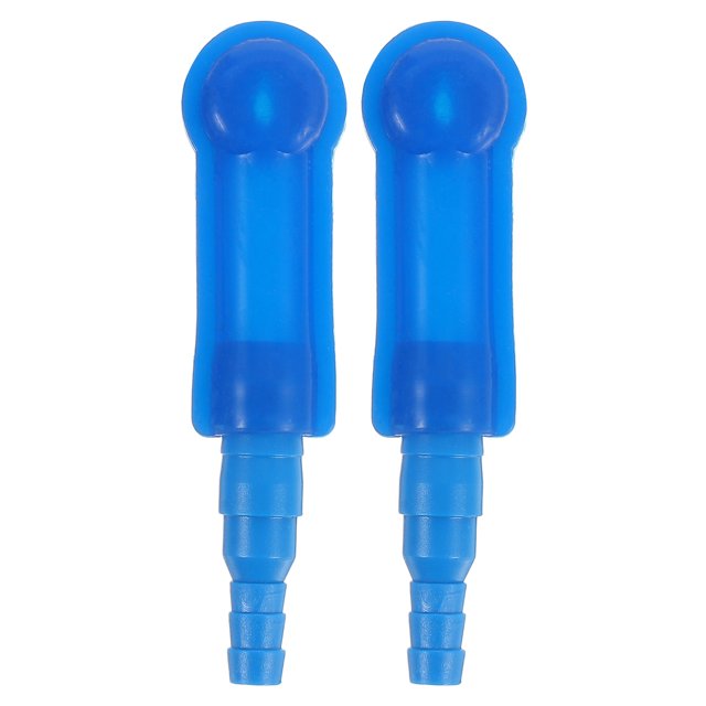 Shisuyan 2pcs Brake Fluid Bleeder Connector Brake Fluid Exchange Tool Quick Exchange Connectors