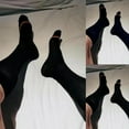thumbnail image 6 of 1 Pairs Pack Mens Thin See-Through Silky Sheer Dress Socks Breathable Business, 6 of 7