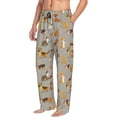 thumbnail image 3 of Kdxio Cute Dog Print Men's Sleep Pajama Pant Lounge Pants with Pockets, 3 of 8