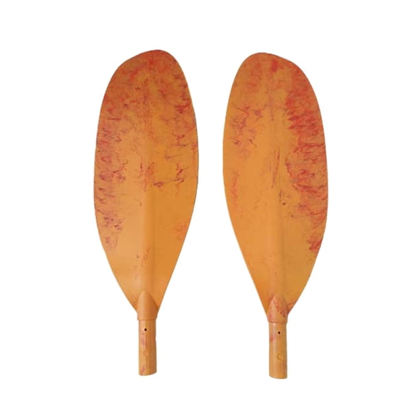 Barco Paddle Ligero Kayak Tablero de eje de fibra de vidrio portátil naranja Sharpla Remos de kayak