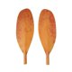 thumbnail image 1 of Barco Paddle Ligero Kayak Tablero de eje de fibra de vidrio portátil naranja Sharpla Remos de kayak, 1 of 8