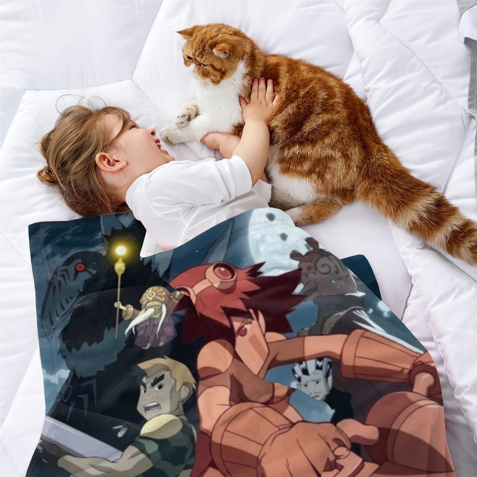 Oban Star Racers Throw Blanket Gifts for Fans Lover Girls Boys Women Present Hoodie Him Bed 50"x60"
