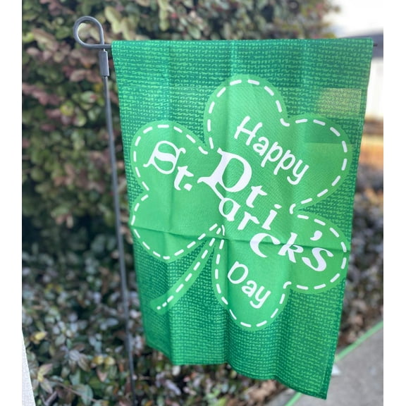 12X18  ST.PATRICKS GARDEN FLAG