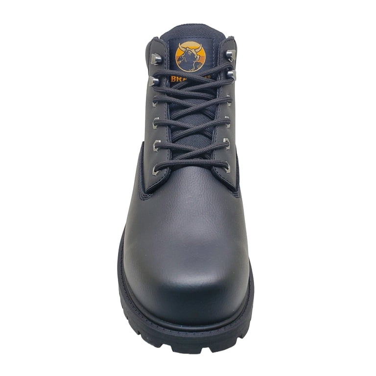 Brahma Men's Mass Soft Toe Work Boots, Slip and Oil Resistant