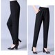 thumbnail image 4 of Women's Fleece-lined Pants Loose Casual Straight-leg Pants Thicken Warm Winter Trousers, 4 of 5