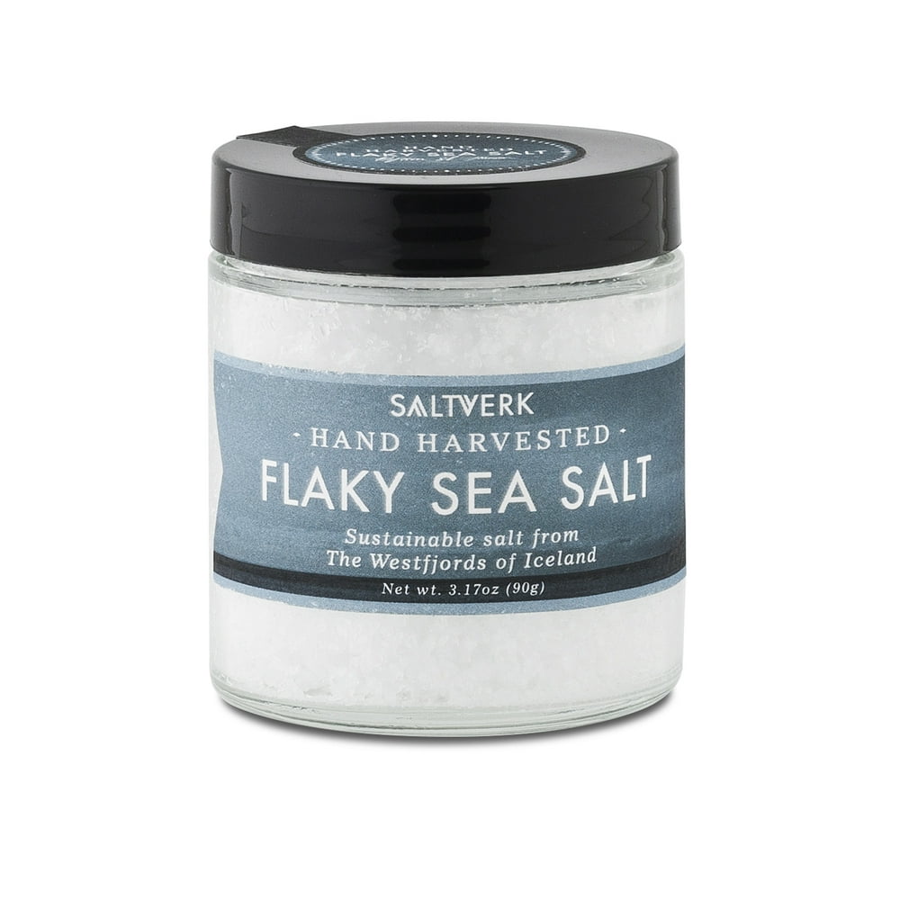 Saltverk Flaky Sea salt, 3.17oz of Handcrafted Flaky sea salt from