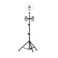 thumbnail image 2 of Selfie Ring Light LED Rim Lamp with Mobile Holder Rotatable Ringlight Desktop Fill Lights Livestreaming Live Video Makeup Indoor BT102-1.7m-26cm, 2 of 6