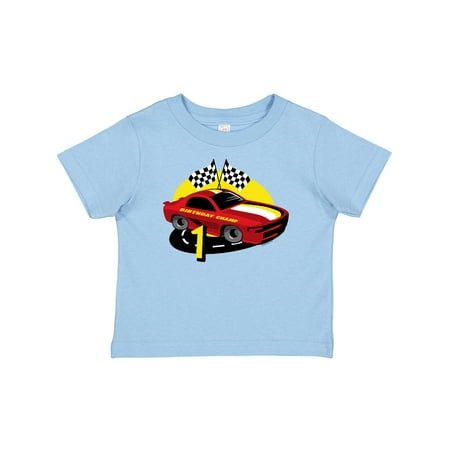 

Inktastic Race Car 1st Birthday Gift Baby Boy T-Shirt