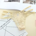 thumbnail image 3 of ZVNAΖH Womens Sexy G-String Thongs, Erotic Panties, Valentine's Day Gifts, Floral Lace See Though Low Waist Panties, 3 of 3