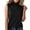 Black, variant on Women's Turtleneck Sleeveless Sweater Slim Fit Kniited Mock Neck Sweater Tanks Solid Stretchy Casual Basic Layer Tee Fall Winter Undershirts Khaki Medium
