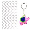 thumbnail image 5 of Llavero, llavero, llaveros, accesorAnillos de llavero, llavero duradero multiusos antioxidante firme de 30 mm para organizar llaves para insignias etiqueta de perro LHCER NO, 5 of 5