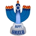 thumbnail image 1 of Menorá inflable de Hanukkah Gemmy Industries Christmas, 1 of 7