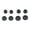 Black, variant on 4Pairs Earbuds Cover In-Ear Tip Soft Silicone Ear Buds Accessories for 4 Earphone Eartips