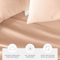 thumbnail image 5 of Noble Linens 2 Piece Pillow Case Set, Blush, King, 5 of 11