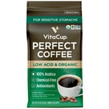 VitaCup Perfect Low Acid Coffee Whole Beans, Dark Roast, 11 ounces