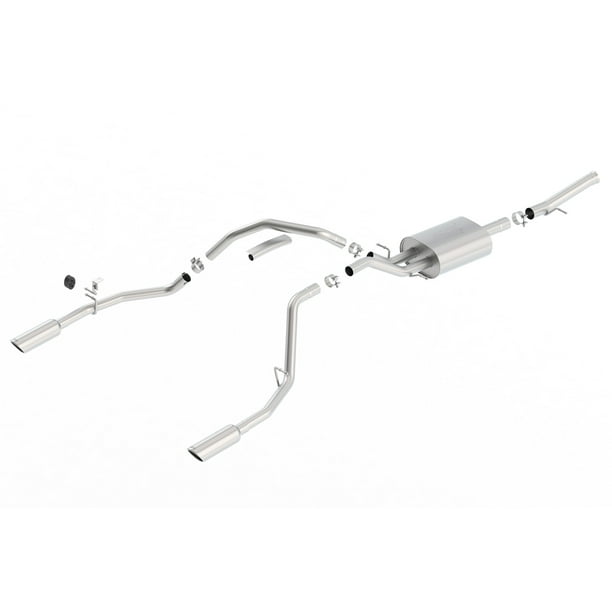 Borla 140718 ATAK CatBack Exhaust System; 2.75in. Into Muffler Dual 2.