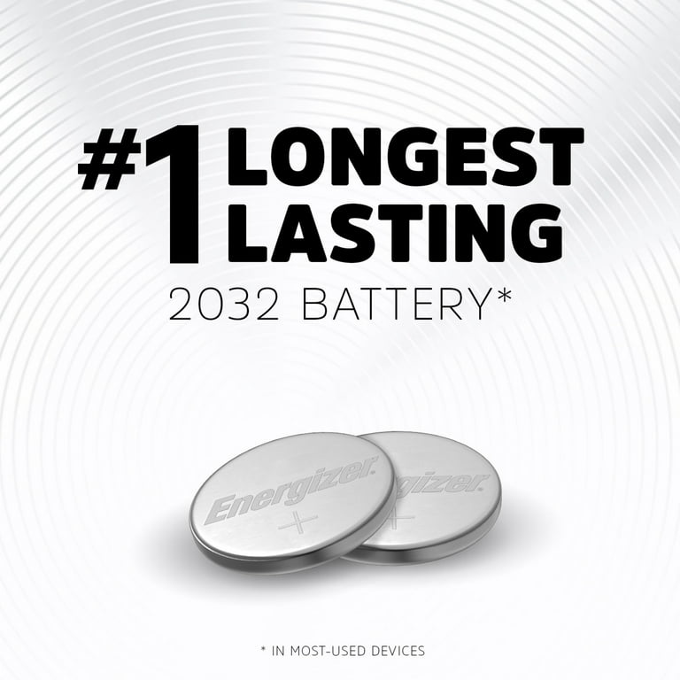 Duracell® 2032 3V Lithium Coin Battery, 4/PK