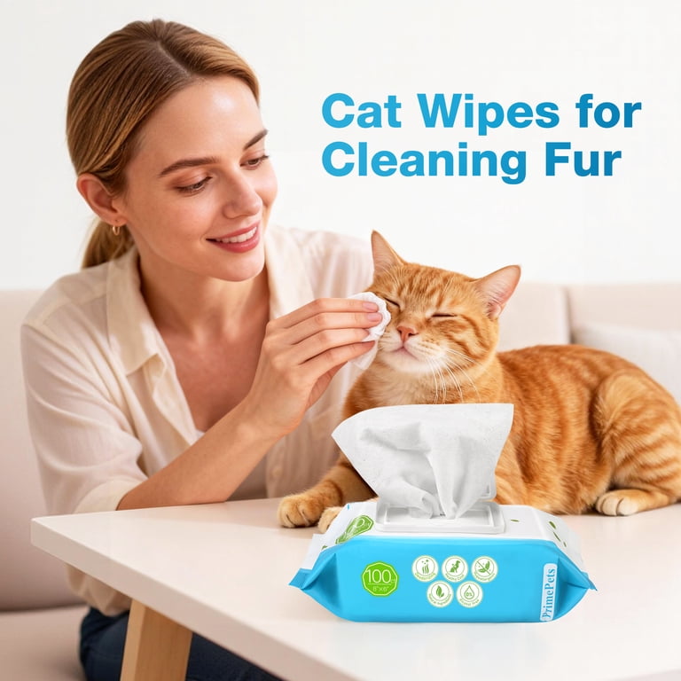 Prime Pets Dog & Cat Wipes, 100 Count photo 3