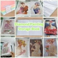 thumbnail image 3 of Dengmore Plastic Presentation Book File Folder A3 30 Pags Storage Book Data Book Picture Book Painting Drawing Test Paper Storage Folder, 3 of 4