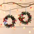 thumbnail image 4 of Christmas Wreath Handmade Wall Hanging Wall Door Decoration Garland, 4 of 5