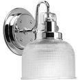 thumbnail image 1 of Progress Lighting P2989-15 Soporte de baño MED de 1-100 W, paquete de 1, cromo pulido, 1 of 5