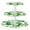 Clover Flowers, variant on Cupcake Dessert Display Holder Tower Decorations For Party Wedding Birthday Anniversary Olive Branch Wreath