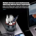 thumbnail image 5 of 200W 12V/24V to 220V Car Power Inverter with 3 USB Ports & LED Display, Universal Vehicle Charger for Trucks, RVs, and SUVs, 5 of 7