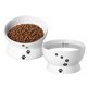 thumbnail image 3 of Cuenco para gatos antivómitos, cuencos elevados para comida para gatos, cuenco elevado inclinado para gatos, cuenco de cerámica para comida para perros pequeños, protege la columna vertebral de las m, 3 of 5