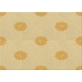 thumbnail image 1 of Ahgly Company Machine Washable Indoor Rectangle Transitional GoldenRod Gold Area Rugs, 5' x 8', 1 of 7