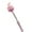 Light pink, variant on Halloween Novelty funny toy Decorations - Halloween LED Glow Wands - Pumpkin & Light-Up Stick Flexible Spring, Built-in Batteries, Party Favors/Decor