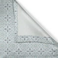 thumbnail image 6 of Ambesonne Orient Valance & Curtain, Oriental Moroccan Art, 55"x24", Pale Blue, 6 of 6