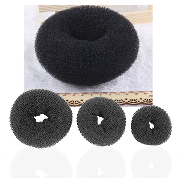 HEALEEP 3Pcs Bun Hair Maker for Women and Girls in 5in 7in 9in Sizes