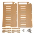thumbnail image 2 of DIY Hard Drive Bracket, Multi Layer Acrylic Rack Supports Multiple Hard Drives Easy Installation Faster Heat Dissipation Clear Acrylic Hard Drive Stand for Desktop, 2 of 7